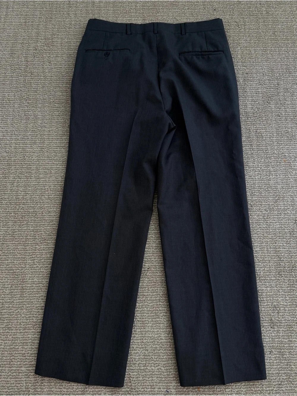 vintage Christian Dior menswear pinstripe wool trouser - 36W × 30L